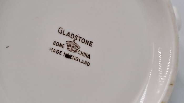 Vintage Gladstone Fine Bone China Floral  Tea Pot - Made in England