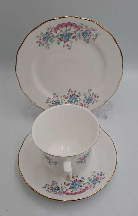 Vintage Queen Anne Trio D 97 Bone China England (6 Available)