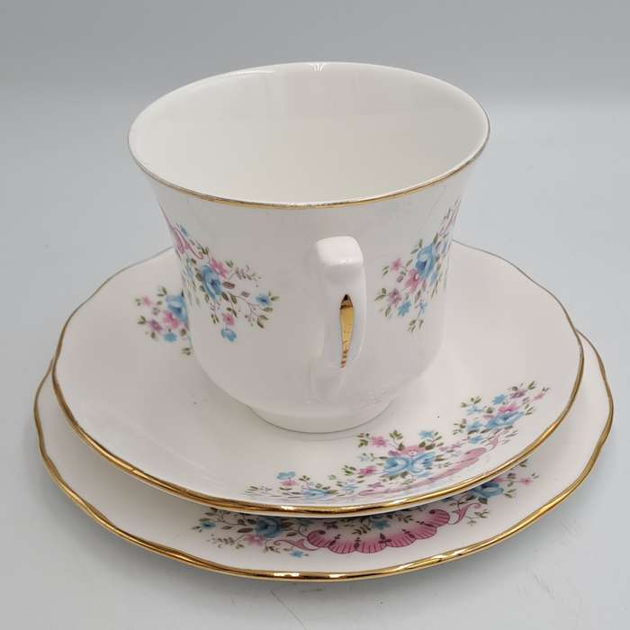 Vintage Queen Anne Trio D 97 Bone China England (6 Available)