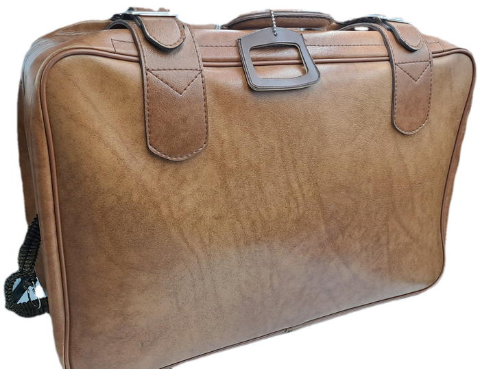 Original Vintage Leather SAPIO SAL/SAA Approved Cabin Bag with One-Suiter Frame -Unused