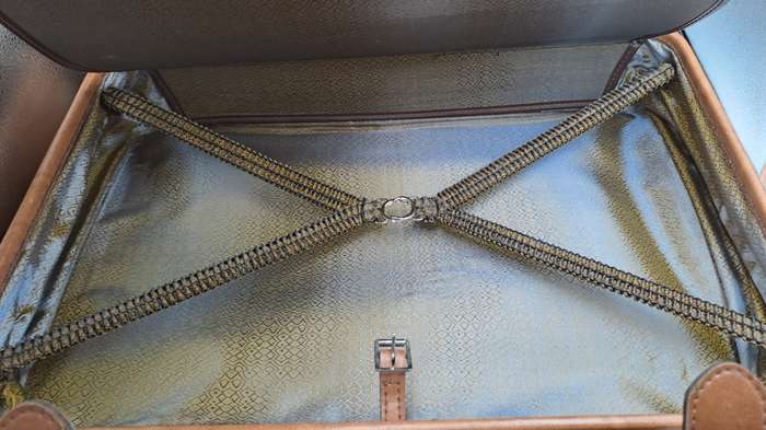 Original Vintage Leather SAPIO SAL/SAA Approved Cabin Bag with One-Suiter Frame -Unused