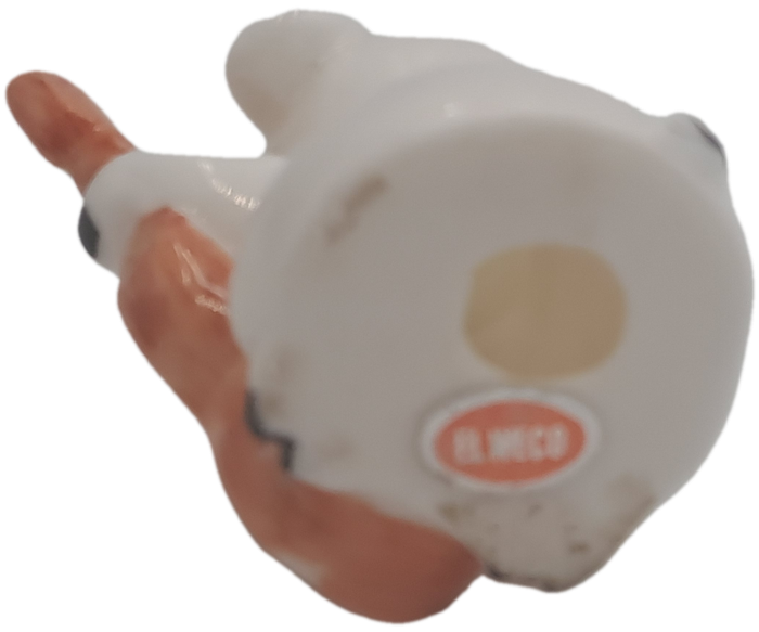 5 Vintage Japanese Elweco Pig Musician Figurines 7cm tall