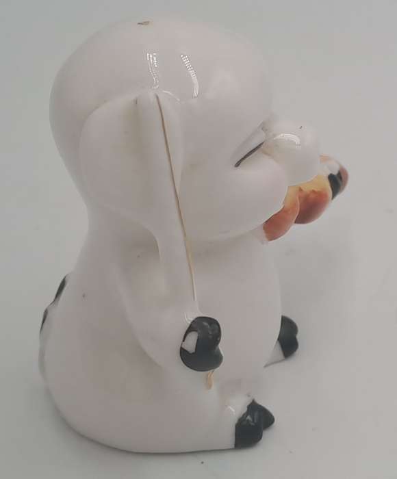 5 Vintage Japanese Elweco Pig Musician Figurines 7cm tall