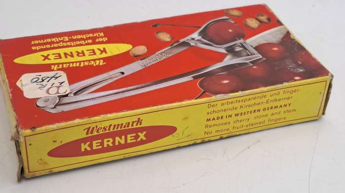 Vintage Westmark Kernex Cherry Stone and Stem remover - Boxed -made in Western Germany