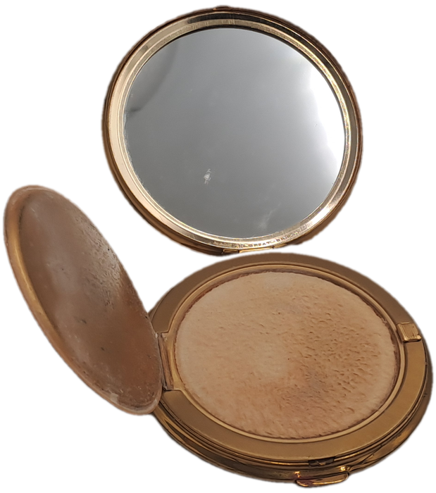 Pre-owned Vintage Ladies Powder Compact- Made in Great Britian