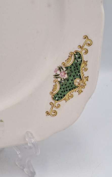 Vintage KINGSWAY Porcelain Cake Plate 220x222mm