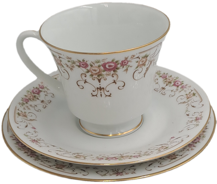 Vintage RC Japan Noritake "Roseyard" 470 -Trio (12 Available)
