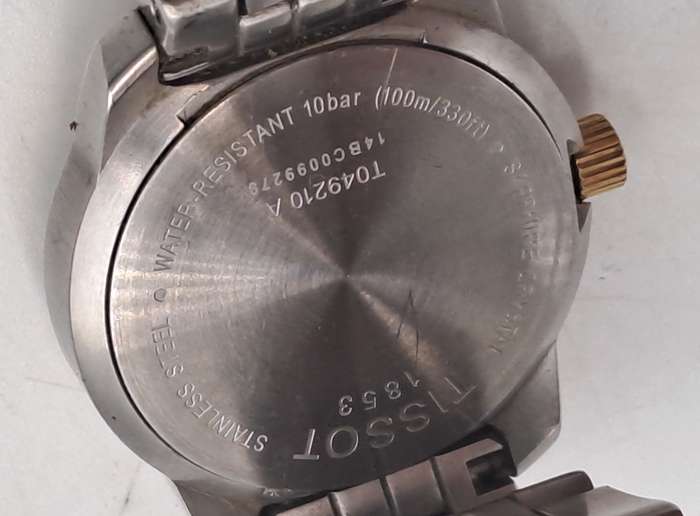 Pre-Owned Ladies Tissot 1852 PR100 Quartz Watch -Working