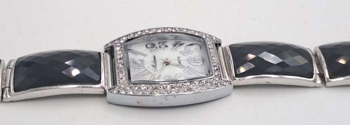 Pre-Owned Ladies MiLANO Quartz watch with .925 Sterling Silver Strap -working