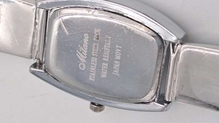 Pre-Owned Ladies MiLANO Quartz watch with .925 Sterling Silver Strap -working