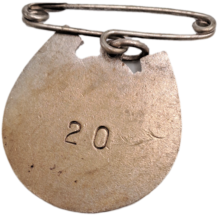Vintage 1954-1955 Germiston Sporting Club No 20 -enamel Medal