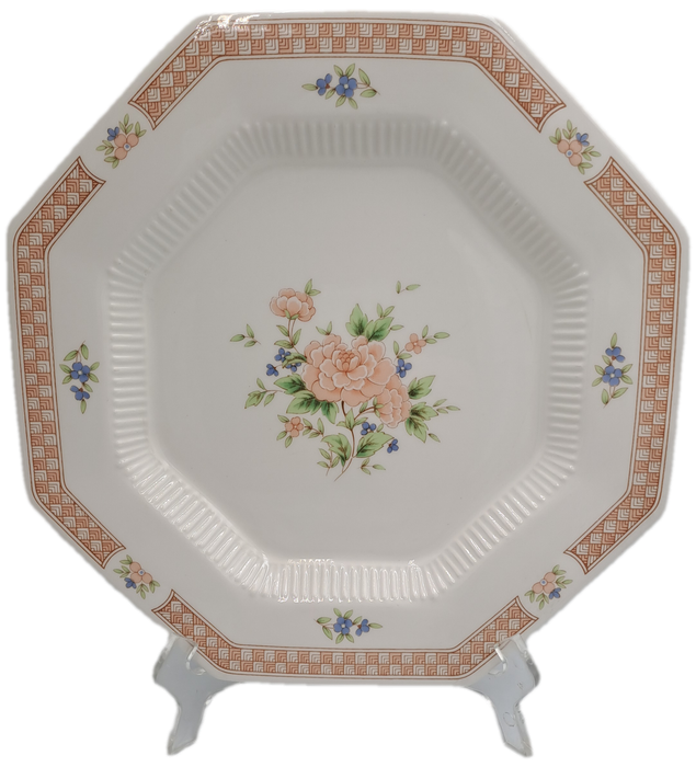 Vintage 1982-1992 Cameo Rose Large Dinner Plate By Nikko Classic Collection (11 Available)-Japan