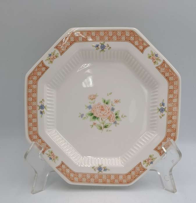 Vintage 1982-1992 Cameo Rose Side Plates By Nikko Classic Collection (12 Available)-Made in Japan