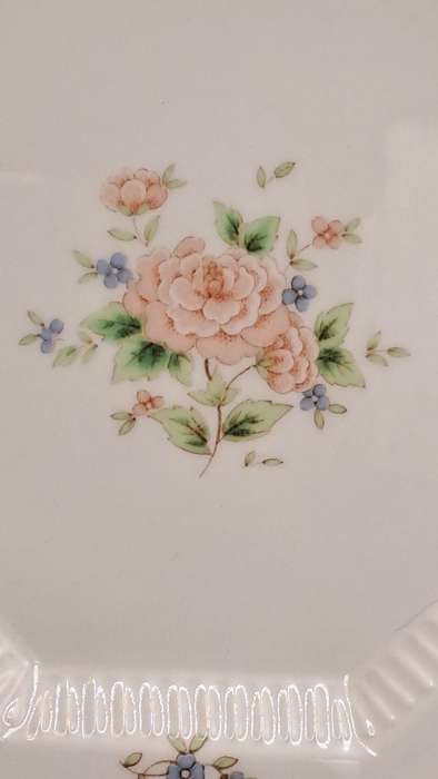 Vintage 1982-1992 Cameo Rose Side Plates By Nikko Classic Collection (12 Available)-Made in Japan
