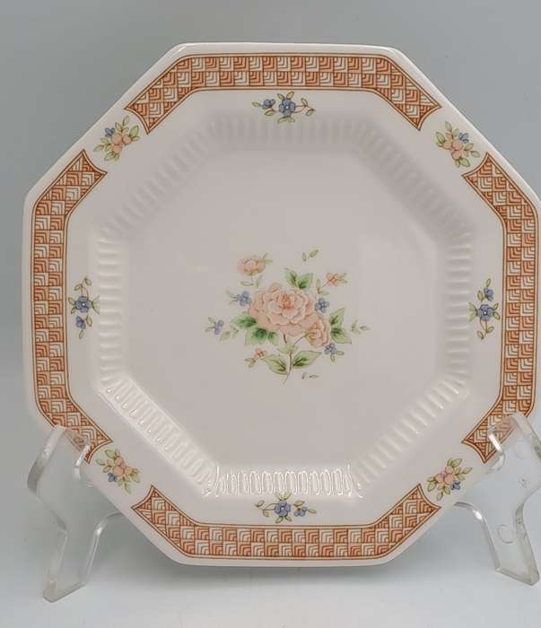 Vintage 1982-1992 Cameo Rose Side Plates By Nikko Classic Collection (12 Available)-Made in Japan