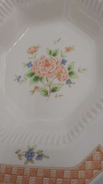 Vintage 1982-1992 Cameo Rose Dessert Bowl By Nikko Classic Collection (12 Available)-Made in Japan