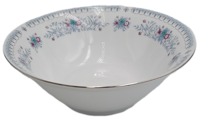 Crown Ming HARMONY Floral Fine China Salad Bowl  By Jian Shiang Made in China