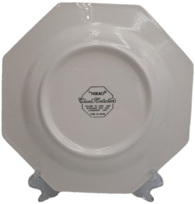 Vintage 1982-1992 Cameo Rose 20,8cm Plate By Nikko Classic Collection (10 Available)-Japan