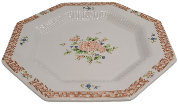 Vintage 1982-1992 Cameo Rose 20,8cm Plate By Nikko Classic Collection (10 Available)-Japan