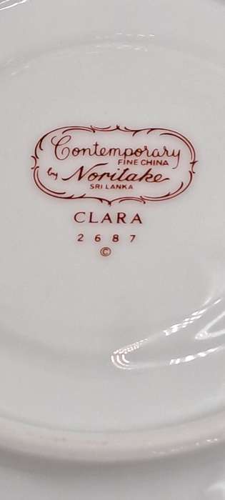 Vintage 1975-1982 Contemporary Noritake Tea Trio CLARA 2687 Fine China-Sri-Lanka (6 available)