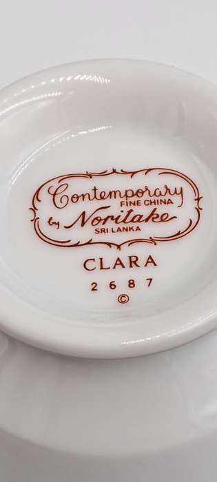 Vintage 1975-1982 Contemporary Noritake Tea Trio CLARA 2687 Fine China-Sri-Lanka (6 available)