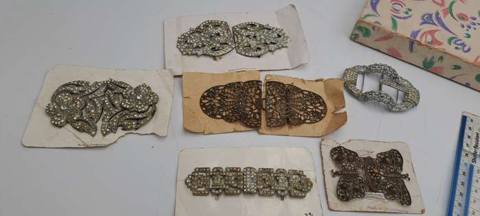 1950's art Deco Costume Jewelry 6 pieces Made in Czechoslovakia