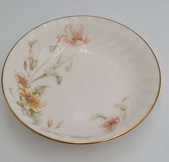 Vintage Gorham TRELLIS Fine China Bowl 24kt Gold Hand Banded Japan-Mint Condition-7 Available