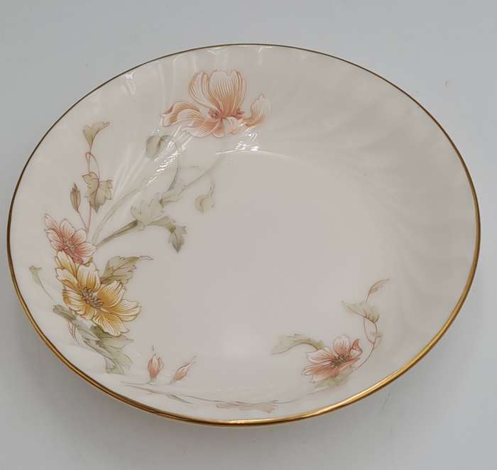 Vintage Gorham TRELLIS Fine China Bowl 24kt Gold Hand Banded Japan-Mint Condition-7 Available