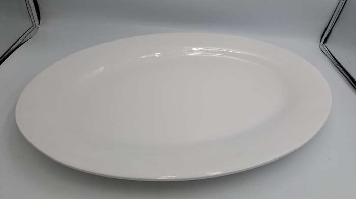 A Large Porcelain REDENT Oval Serving Platter
