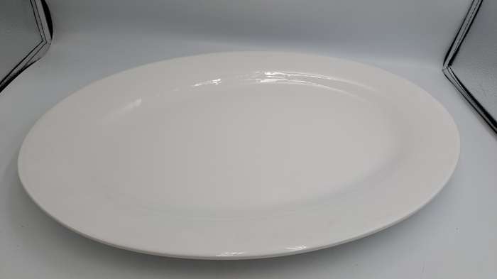 A Large Porcelain REDENT Oval Serving Platter