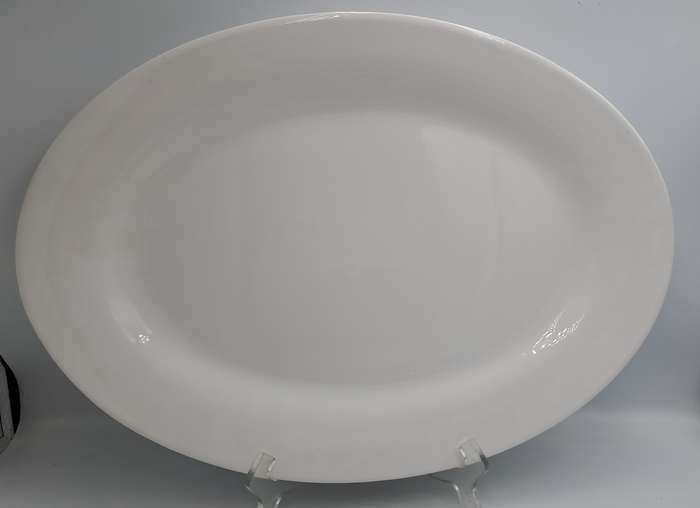 A Large Porcelain REDENT Oval Serving Platter