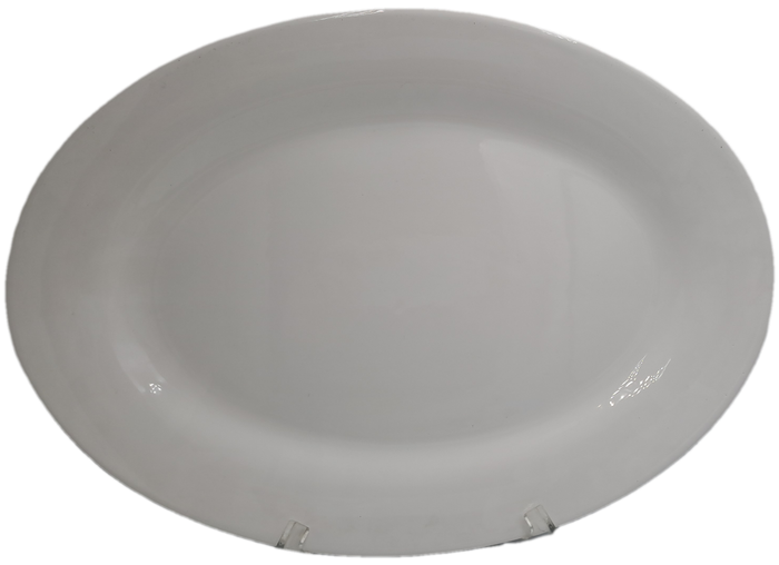 A Large Porcelain REDENT Oval Serving Platter