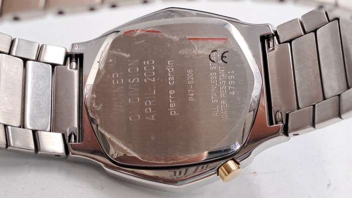 Pre-owned Pierre Cardin P47-8206 Stainless Steel Men's Quartz Watch-VW Branded - Unused -Boxed