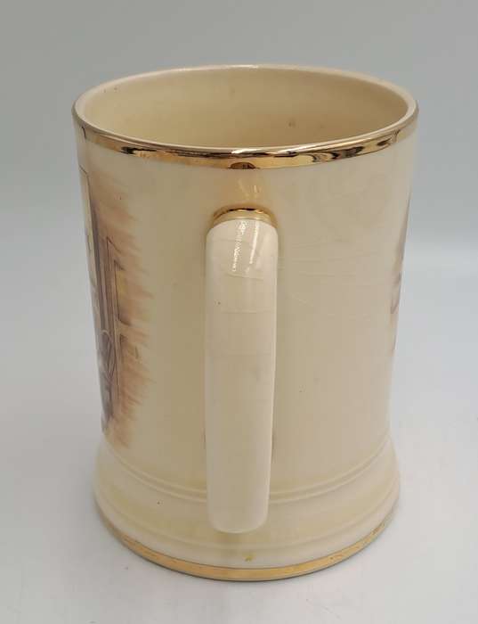 Vintage Arthur Wood Porcelain Tankard No 3752 Mary and the Fat Boy.