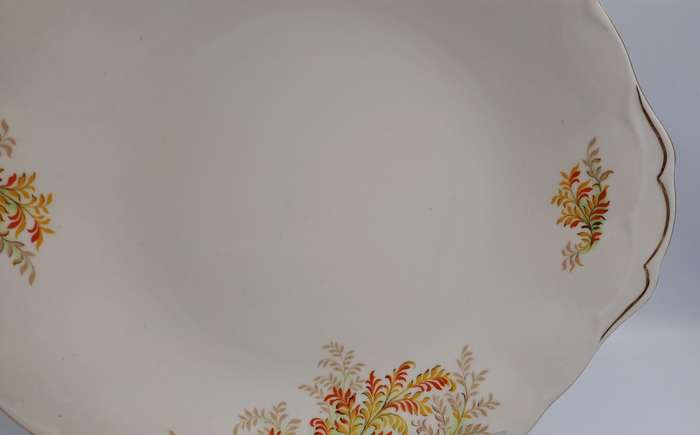 Vintage GRINDLEY Creampetal Cake Plate (2 Available)