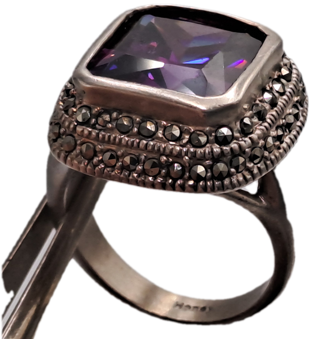 Pre-owned Honey Amethyst Ring - not Original box