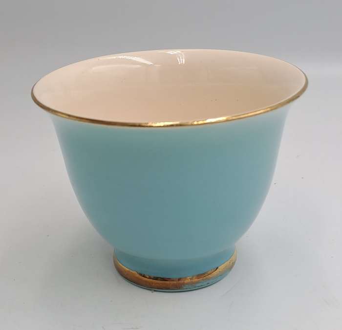 Vintage Flora Gouda Blue Tea Cup -Holland -