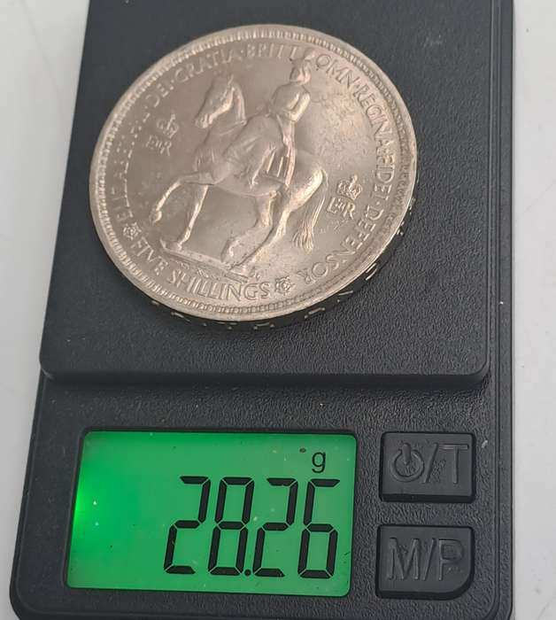 1953 United Kingdom 5 Shillings - Elizabeth II Coronation