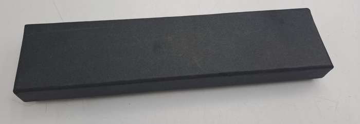 Black Brass Rollerball Pen With Chrome and Carbon Fibre Barrel  Parker Refill -Boxed