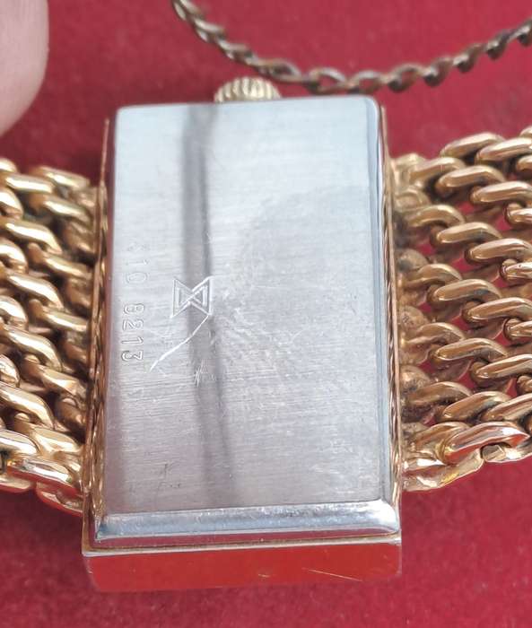 Vintage Swiss Made Delfin Edox Ladies watch Gold Tone Mechanical Ladies watch-Working