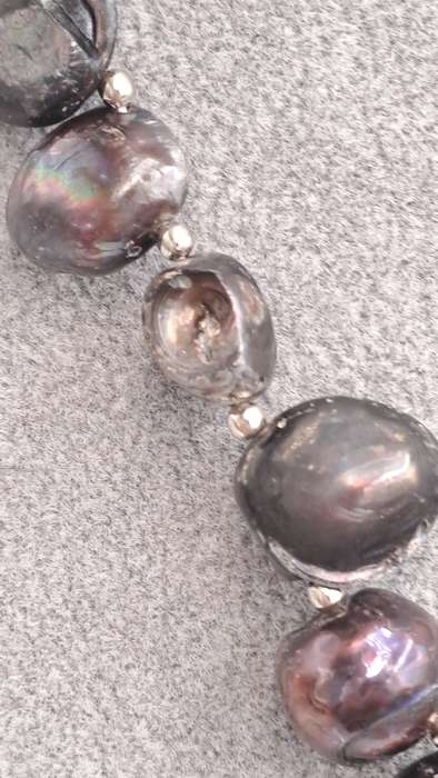 Pre-Owned Freshwater Pearl Necklace 43cm -10mm Pearls