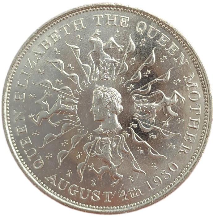 1980 United Kingdom 25 New Pence - Elizabeth II Queen Mother