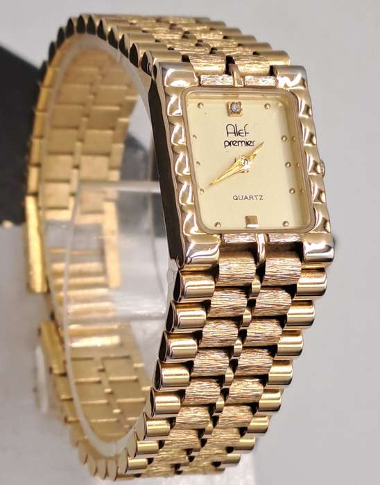 Pre-Owned Vintage Ladies ALEF Premier Gold Plated Watch -Boxed-Working