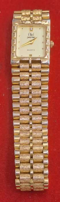 Pre-Owned Vintage Ladies ALEF Premier Gold Plated Watch -Boxed-Working