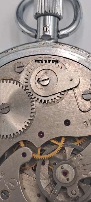 Vintage Sekonda Stop Watch -15 Jewels -Made in the USSR -NOT WORKING -For Repair or Spares