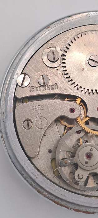 Vintage Sekonda Stop Watch -15 Jewels -Made in the USSR -NOT WORKING -For Repair or Spares