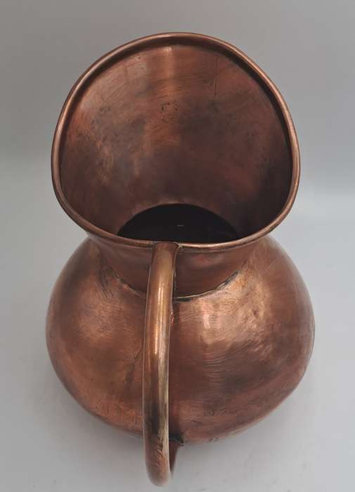 Original Vintage DE KLERK Red Copper JUG 20cm x 23cm x 16cm