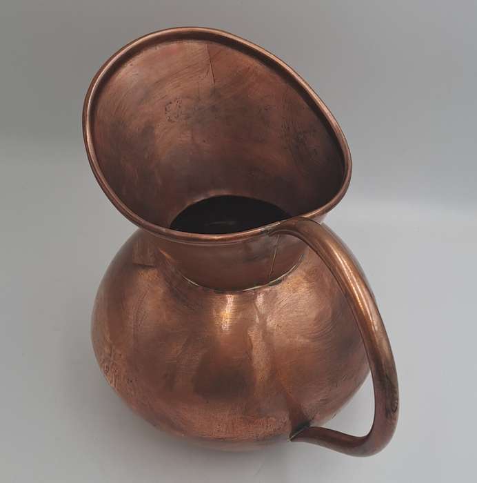 Original Vintage DE KLERK Red Copper JUG 20cm x 23cm x 16cm