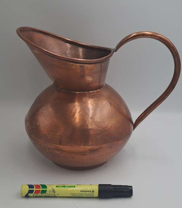 Original Vintage DE KLERK Red Copper JUG 20cm x 23cm x 16cm