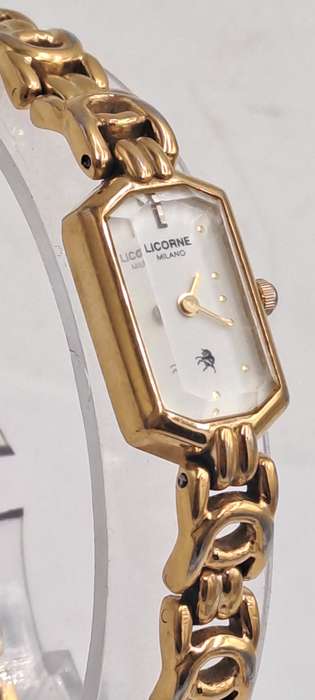 Vintage Ladies Swiss Gold Plated LICORNE Milano Mechanical watch-working
